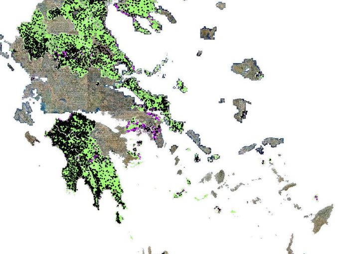 Δασικοί Χάρτες Κορίνθιας - Κόρινθος