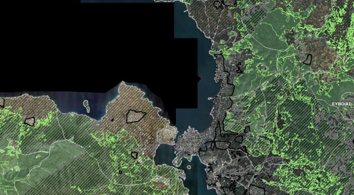 Μελέτη πυροπροστασίας σε δασικές εκτάσεις γραφείο στη Χαλκίδα.